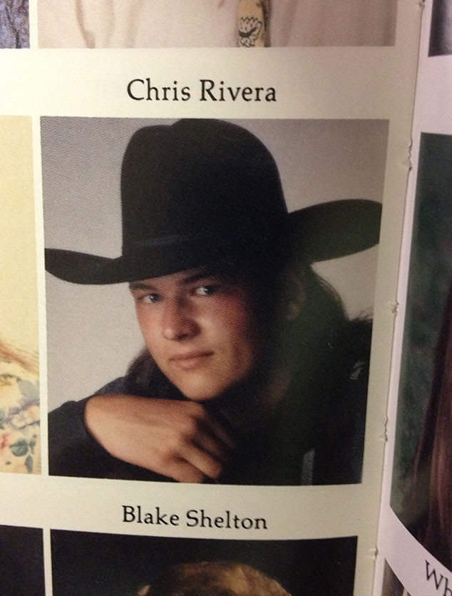 Blake Shelton S Yearbook Photos And Other High School Pics From